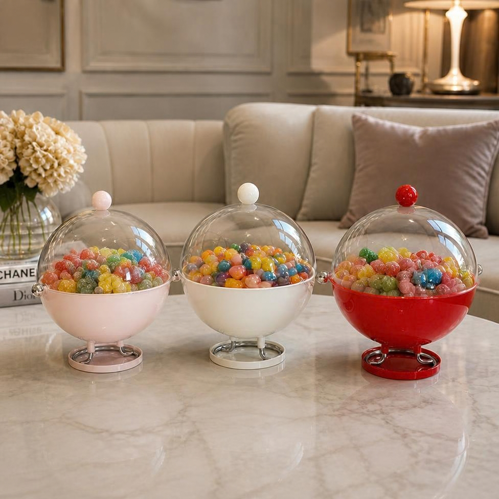 Plateau à Fruits Écologique de Luxe, Boîte à Rangement Moderne,pour Fruits,Bonbons,Fruits Secs – image 3