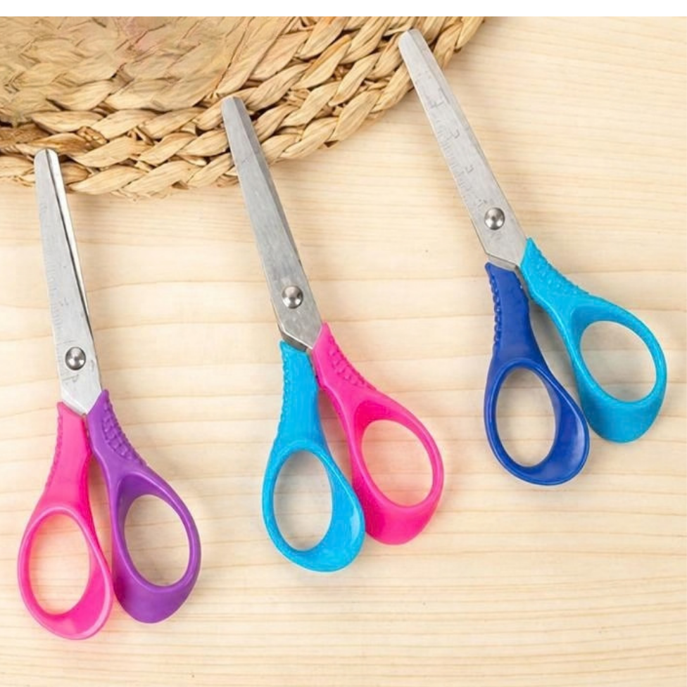 Lot de 3 Ciseaux d'École pour Étudiant, Enfant, Fournitures Scolaire – image 4