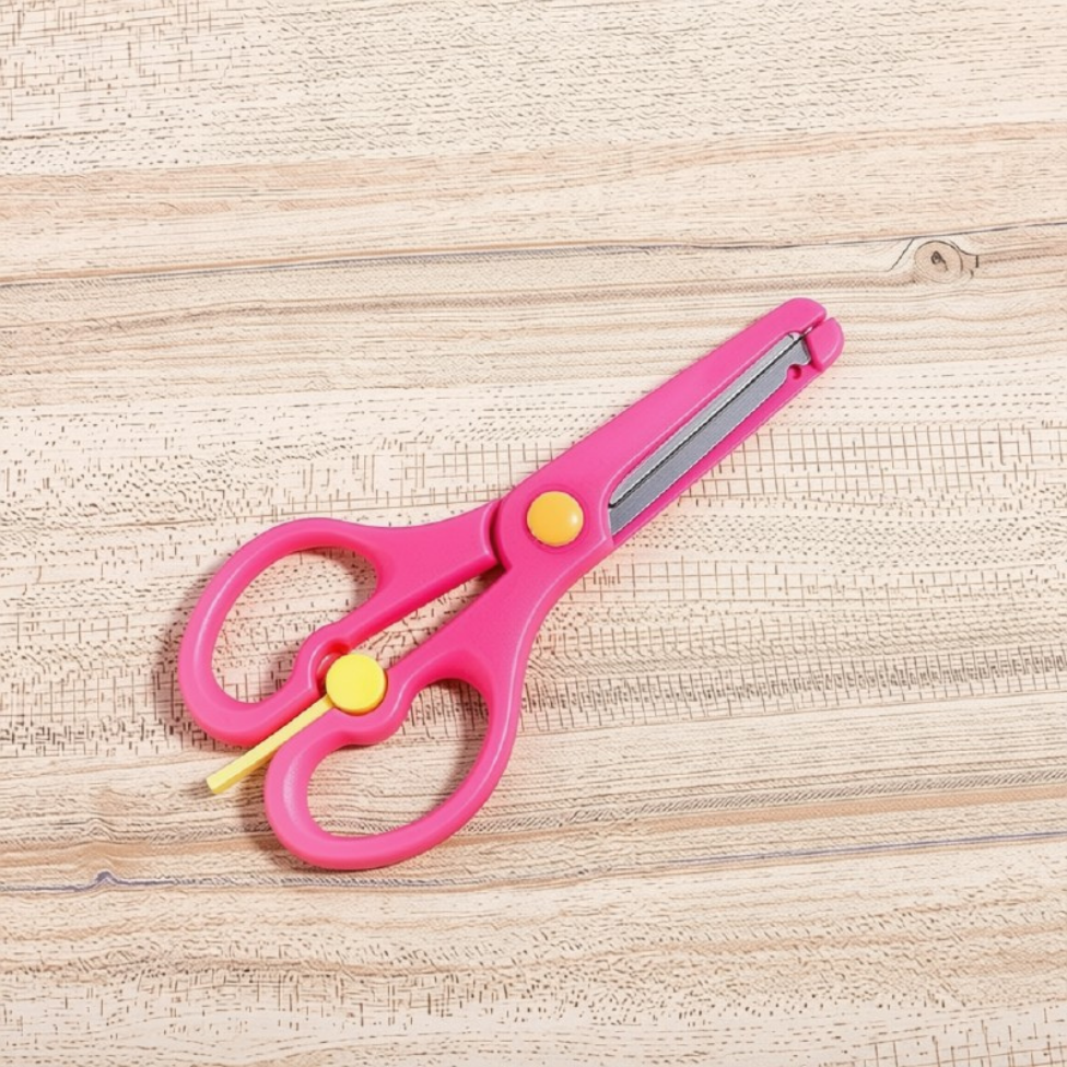 Lot de 3 Ciseaux pour Enfants Étudiants,Tête Ronde, Ciseaux sans Danger pour les Mains – image 6