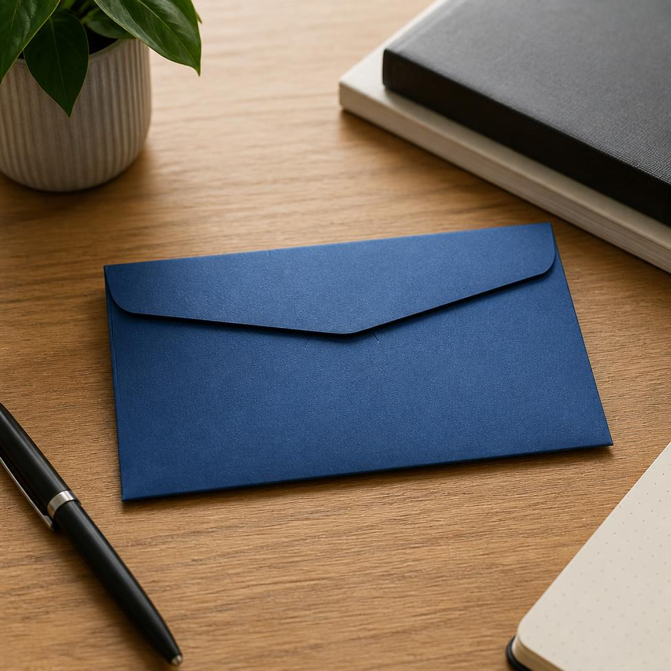 Lot de 10 Enveloppes 220*110mm Élégantes pour Lettres Invitations Cartes de Vœux Mariage Anniversaire Documents Factures – image 3