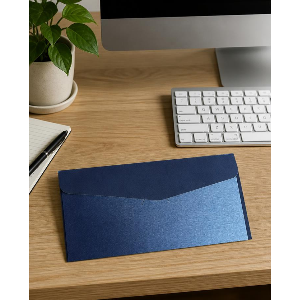 Lot de 10 Enveloppes 220*110mm Élégantes pour Lettres Invitations Cartes de Vœux Mariage Anniversaire Documents Factures – image 5