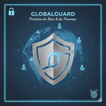 Support pied, protection pied couleur noir Taille M