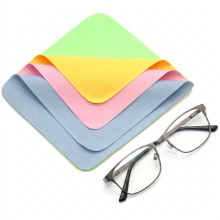 4 Chiffons de Nettoyage pour Lunettes en Microfibre de Haute Qualité