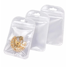 Lot de 10 Sacs d'Emballage en Plastique de Luxe pour Maquillage,Bijoux